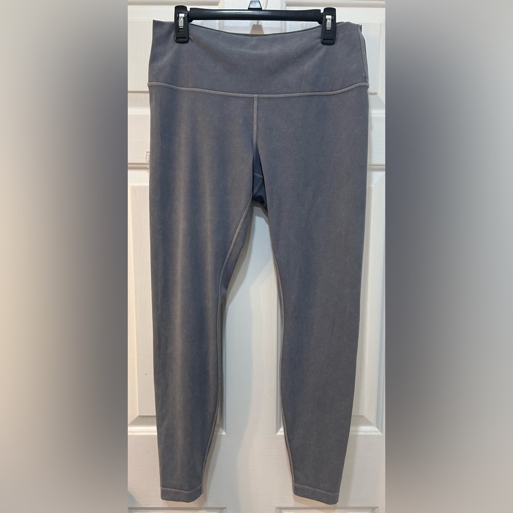 Lululemon Wunder Under HR Tight 28" Chambray Size 12*Full-On Luxtreme Workout